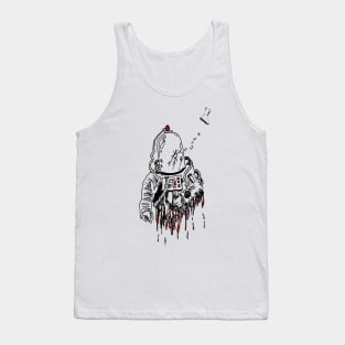 Space Horror, spacesuit Tank Top